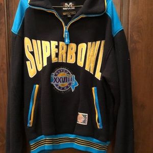 Sperbowl XXVII fleece pullover jacket